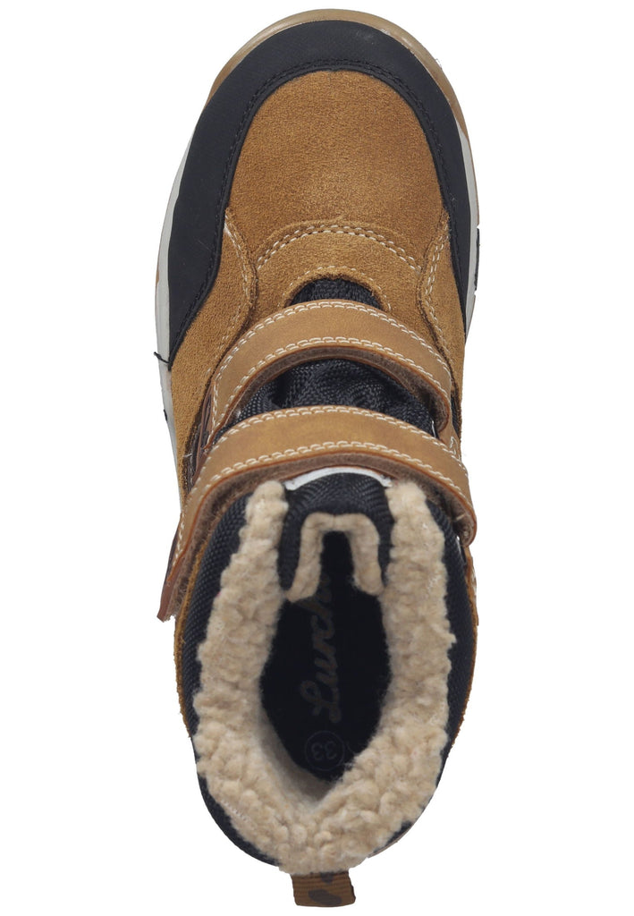 Lurchi Stiefelette Leder Tan Warmfutter - surf4shoes