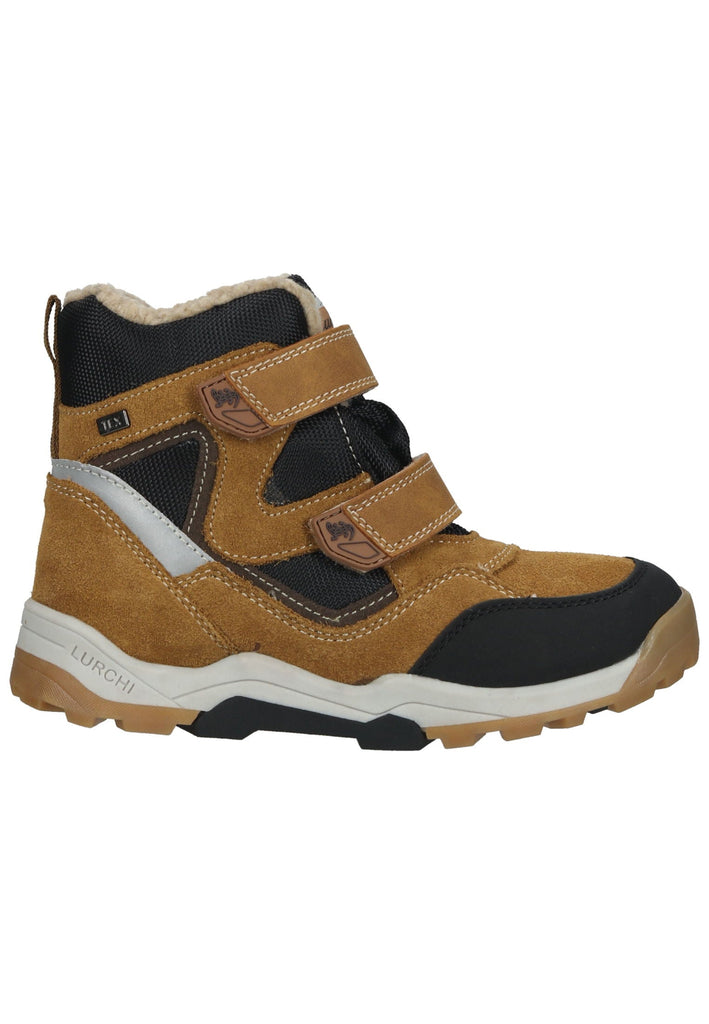 Lurchi Stiefelette Leder Tan Warmfutter - surf4shoes