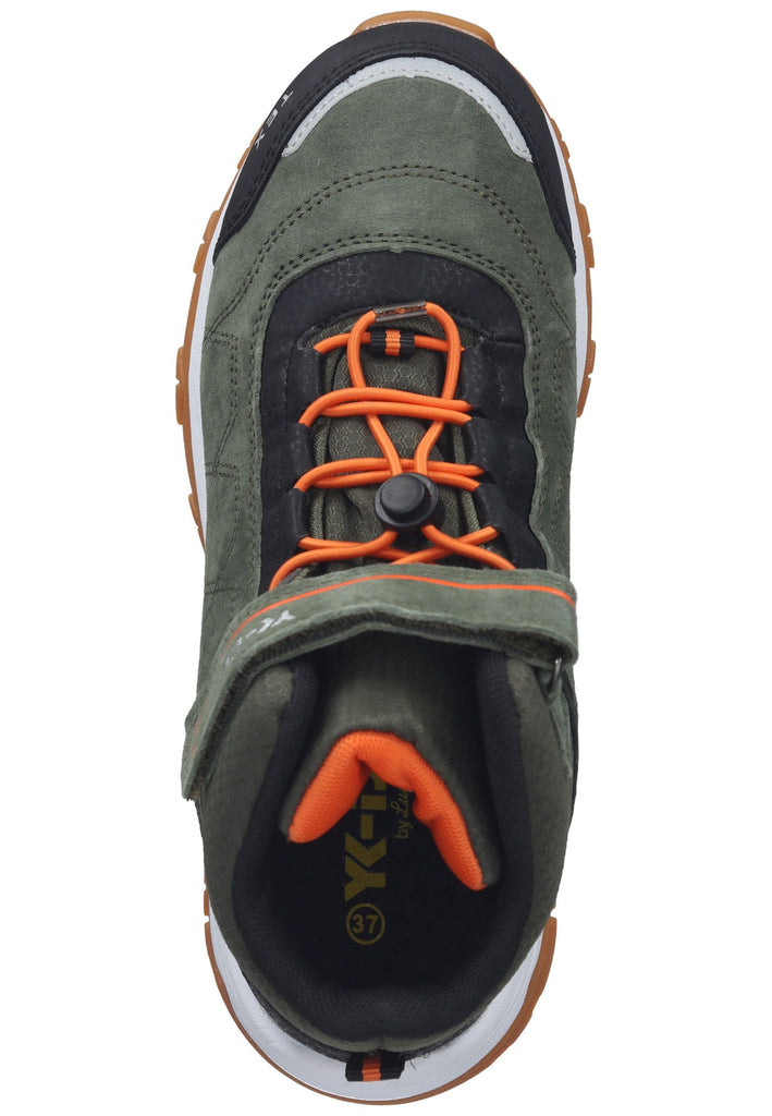 Lurchi Stiefelette Leder Olive Warmfutter - surf4shoes