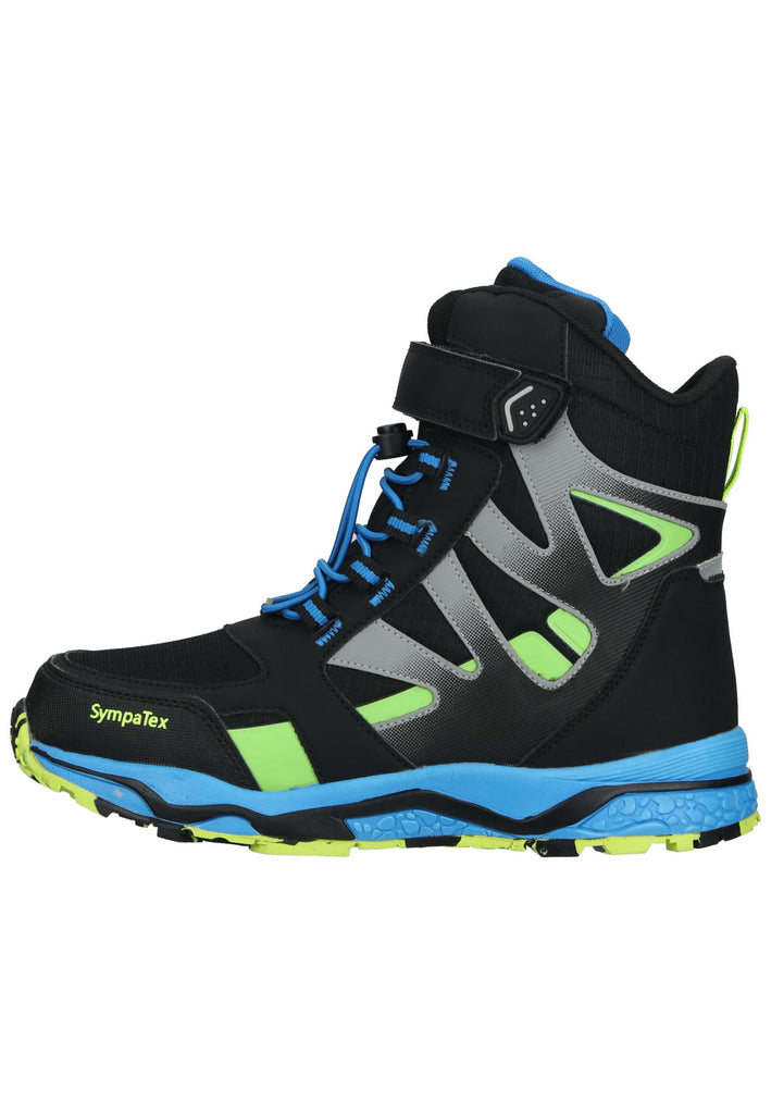 Lurchi Stiefel Leder Schwarz Warmfutter - surf4shoes