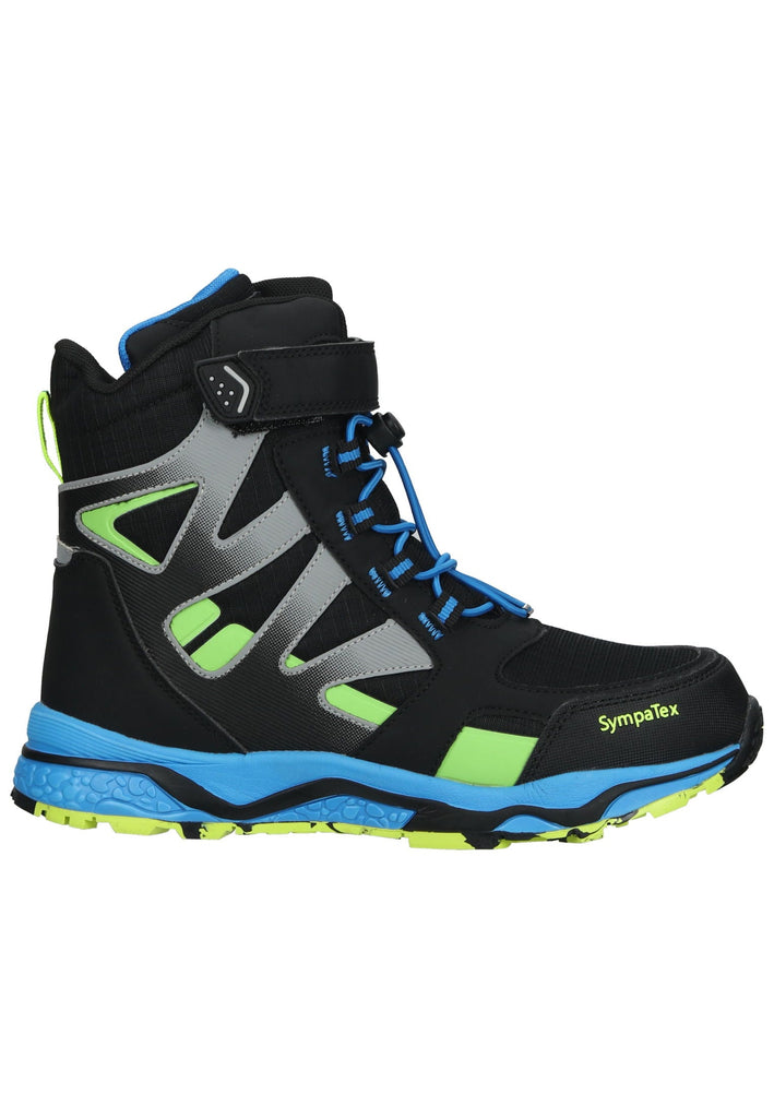 Lurchi Stiefel Leder Schwarz Warmfutter - surf4shoes