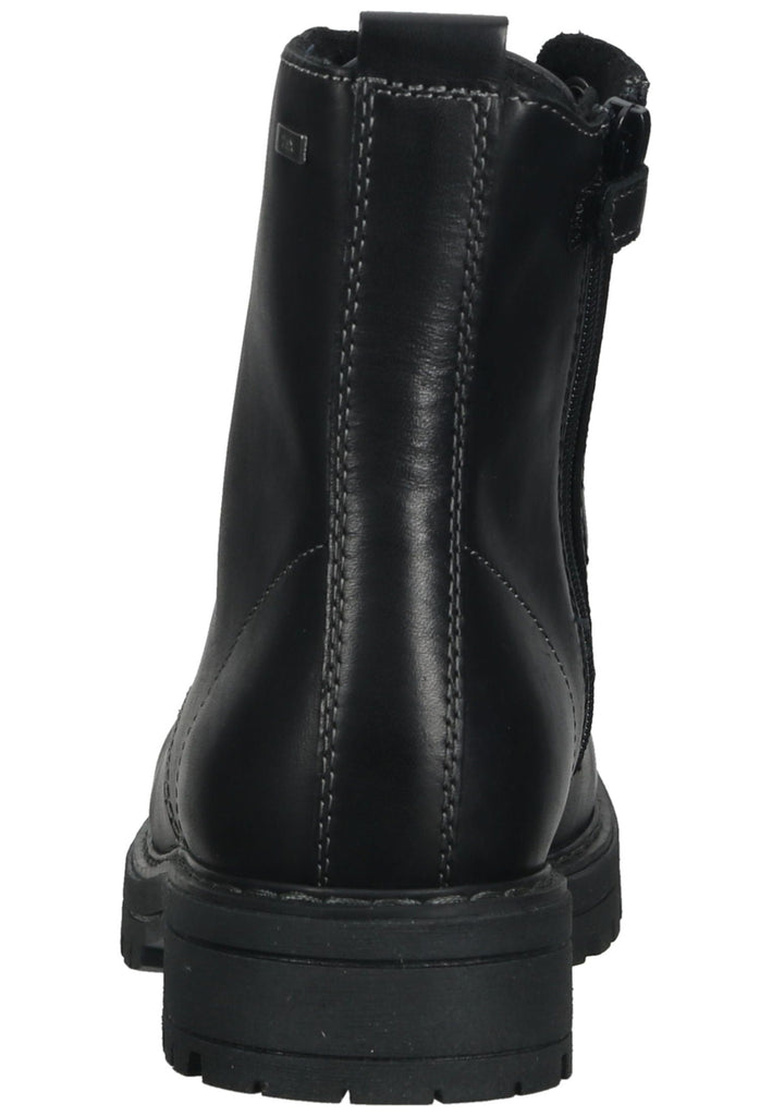 Lurchi Stiefelette Leder Schwarz Warmfutter - surf4shoes