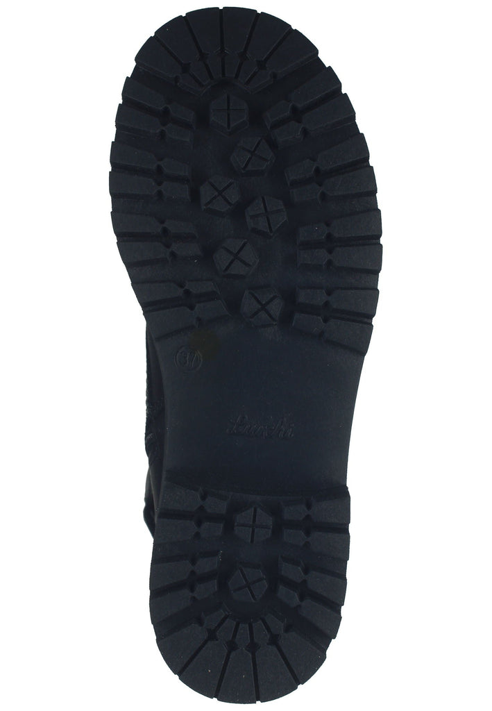 Lurchi Stiefelette Leder Schwarz Warmfutter - surf4shoes