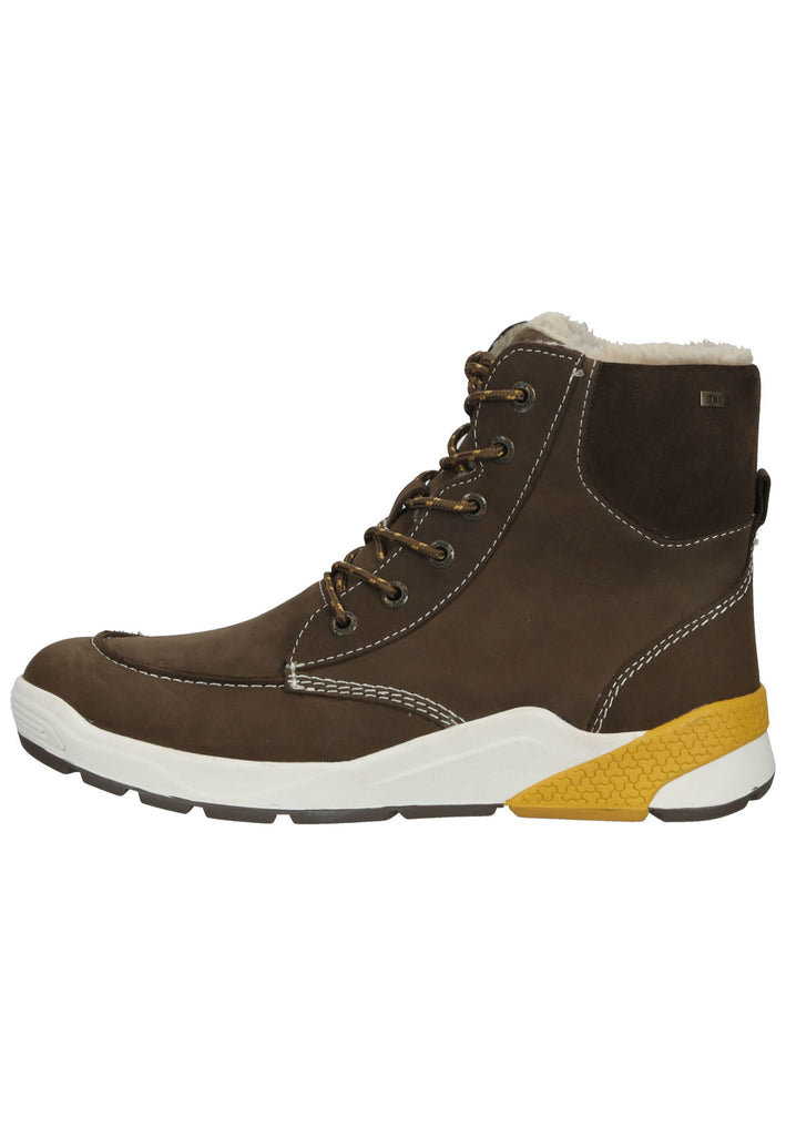 Lurchi Stiefelette Leder Dunkelbraun Warmfutter - surf4shoes