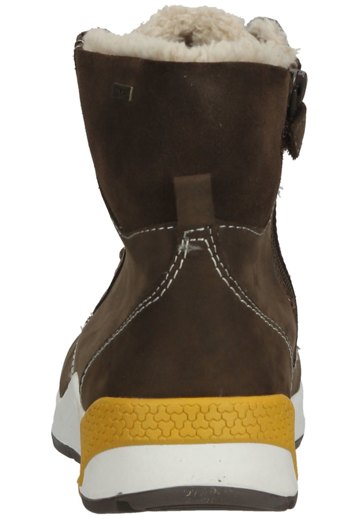 Lurchi Stiefelette Leder Dunkelbraun Warmfutter - surf4shoes