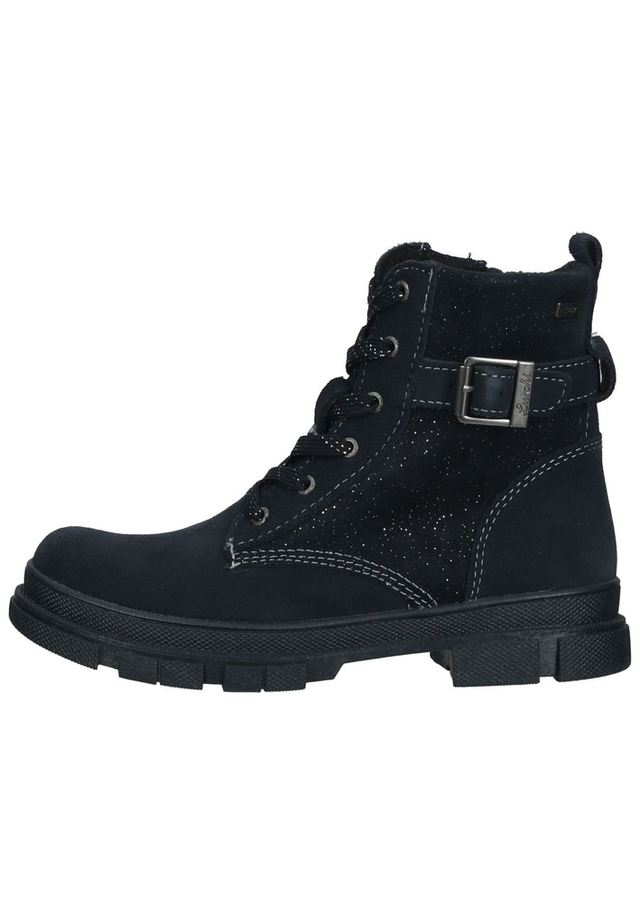 Lurchi Stiefelette Leder Blau - surf4shoes