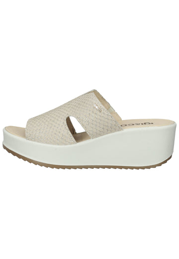 IGI&CO Pantoletten Leder Beige - surf4shoes