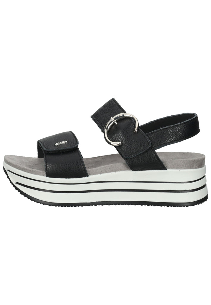 IGI&CO Sandalen Leder Schwarz - surf4shoes