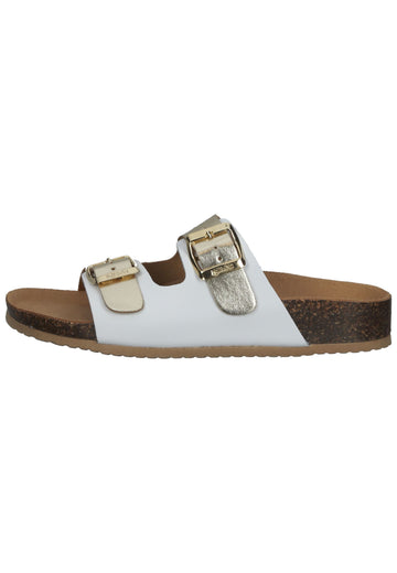 IGI&CO Pantoletten Leder Weiß - surf4shoes