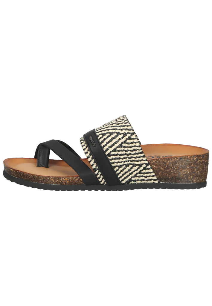 IGI&CO Zehensteg Naturfaser Schwarz - surf4shoes