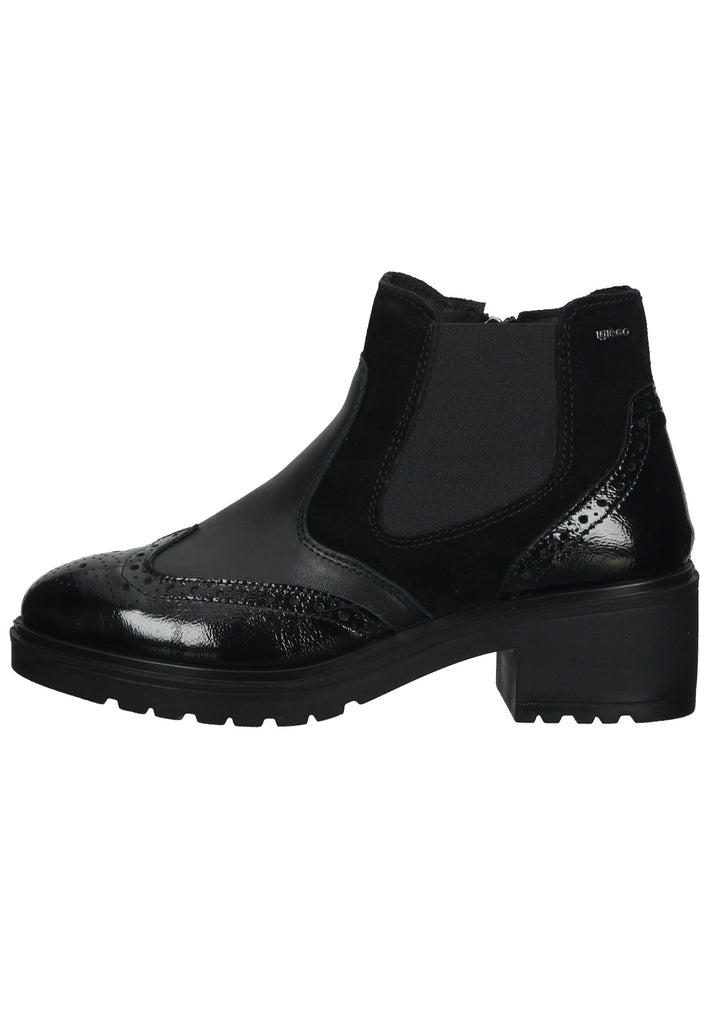 IGI&CO Stiefelette Leder/Textil Schwarz - surf4shoes
