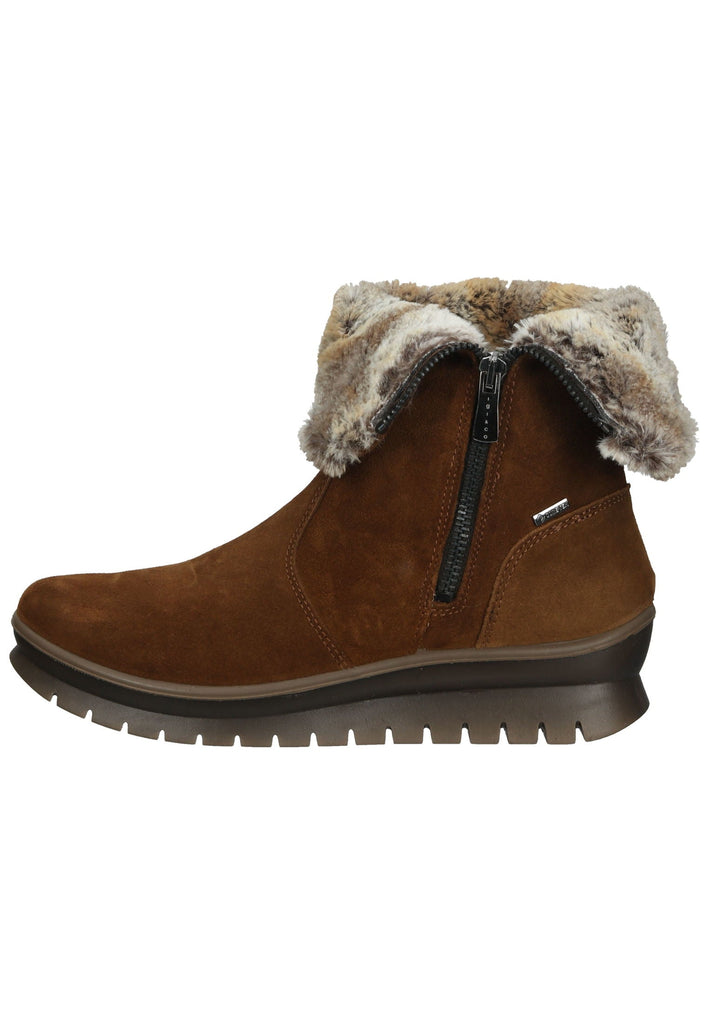 IGI&CO Stiefelette Leder/Textil Cognac Warmfutter - surf4shoes