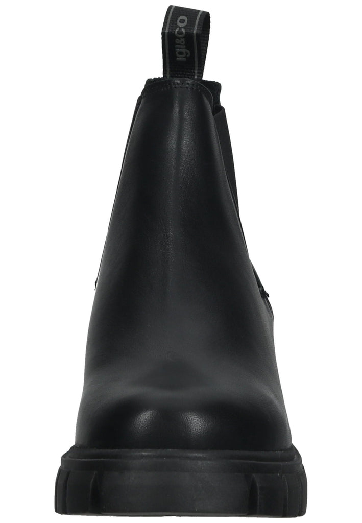 IGI&CO Stiefelette Leder/Textil Schwarz - surf4shoes