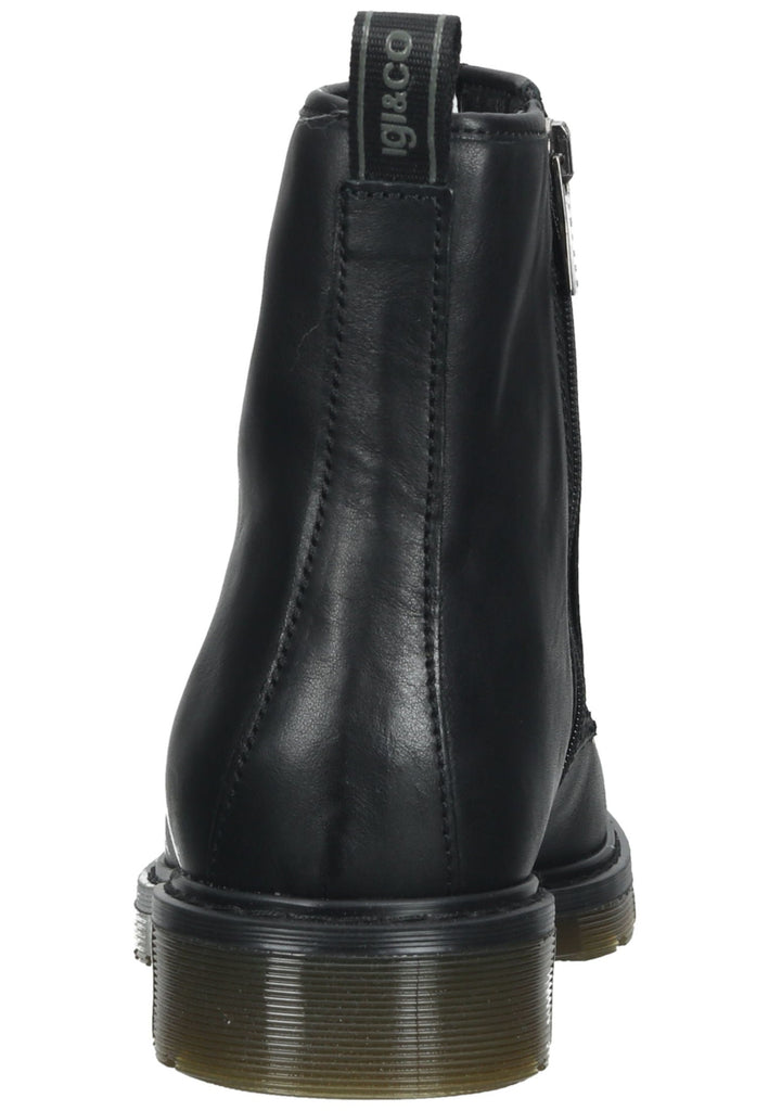 IGI&CO Stiefelette Nappaleder Schwarz - surf4shoes