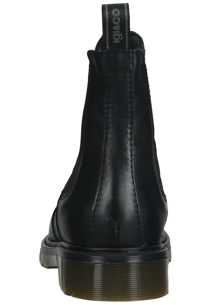 IGI&CO Stiefelette Leder/Textil Schwarz - surf4shoes