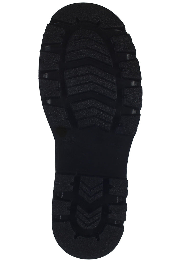 Lazamani Stiefelette Leder/Textil Schwarz - surf4shoes