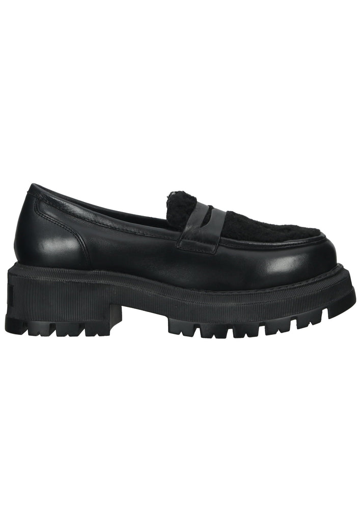 Lazamani Slipper Leder Schwarz - surf4shoes