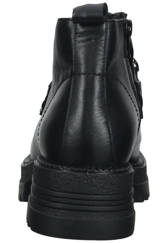Lazamani Stiefelette Leder Schwarz - surf4shoes