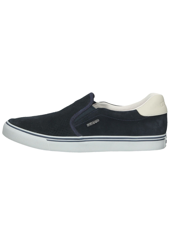 Lloyd Slipper Leder Navy/Weiß - surf4shoes