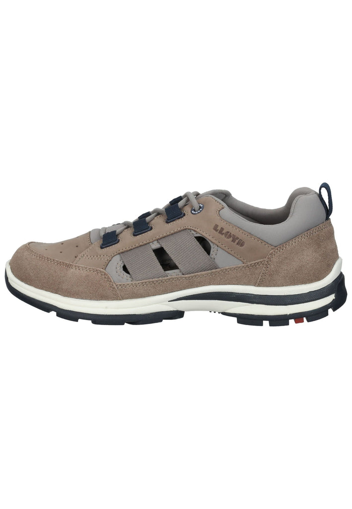 Lloyd Halbschuhe Leder/Textil Grau - surf4shoes