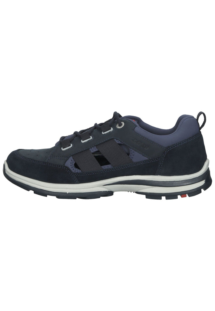 Lloyd Halbschuhe Leder/Textil Navy - surf4shoes