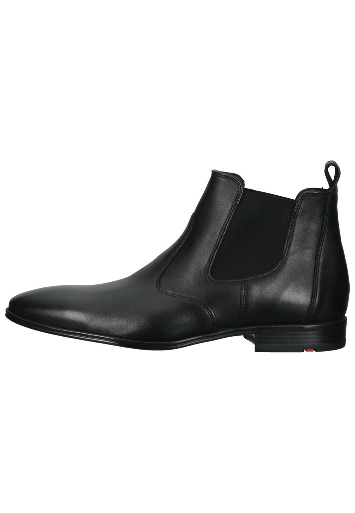 Lloyd Stiefelette Leder/Textil Schwarz/Rot - surf4shoes