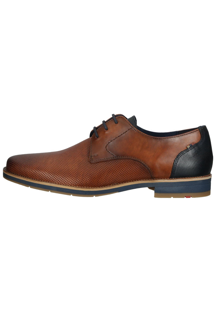 Lloyd Businessschuhe Leder Braun/Blau - surf4shoes