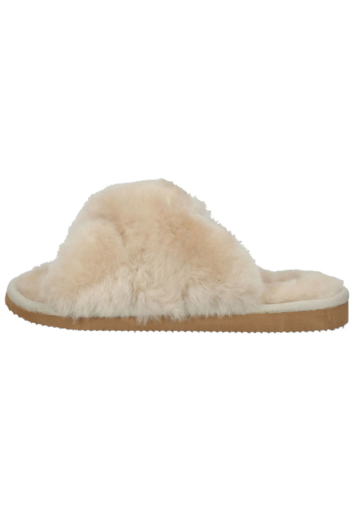 Shepherd Hausschuhe Lammfell Honey - surf4shoes