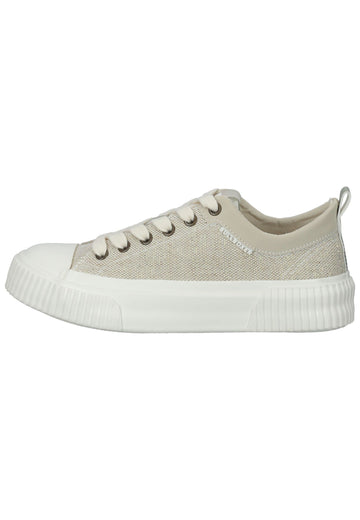 Bullboxer Sneaker Lederimitat/Textil Beige - surf4shoes