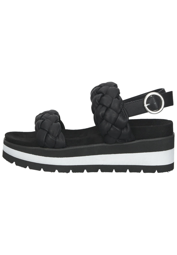 Bullboxer Sandalen Lederimitat Schwarz - surf4shoes