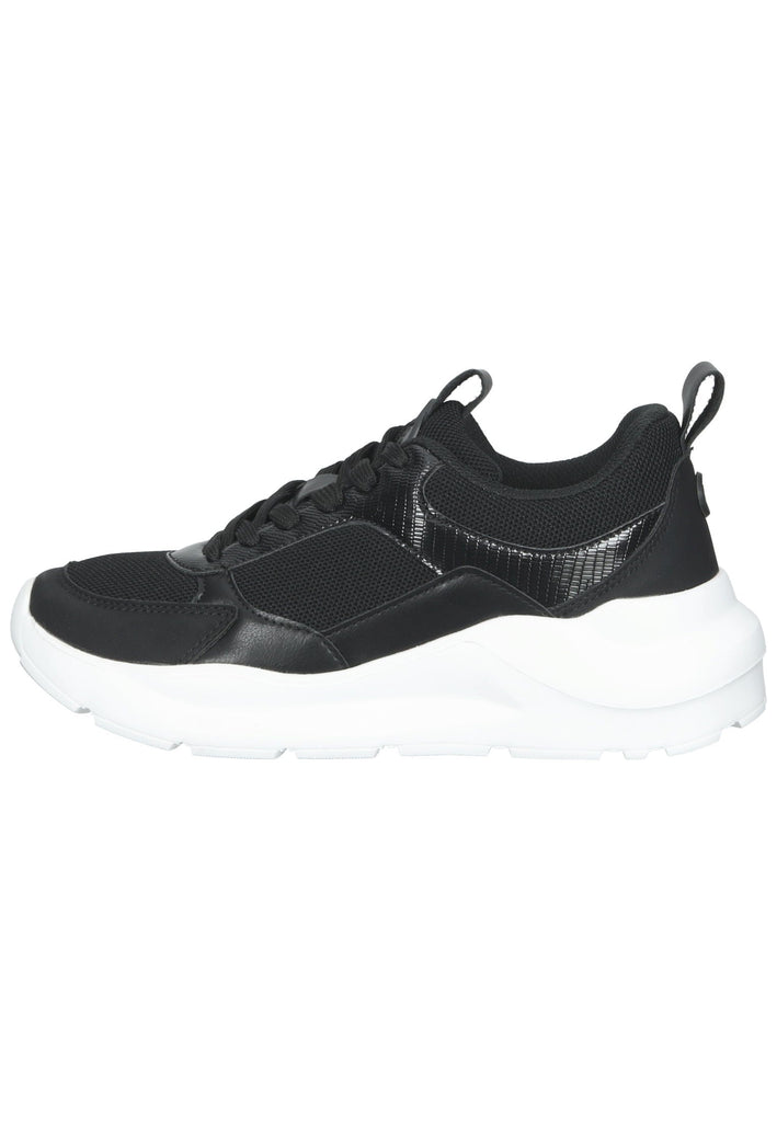 Bullboxer Sneaker Lederimitat/Mesh Schwarz - surf4shoes