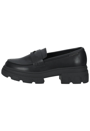 Bullboxer Slipper Lederimitat Schwarz - surf4shoes