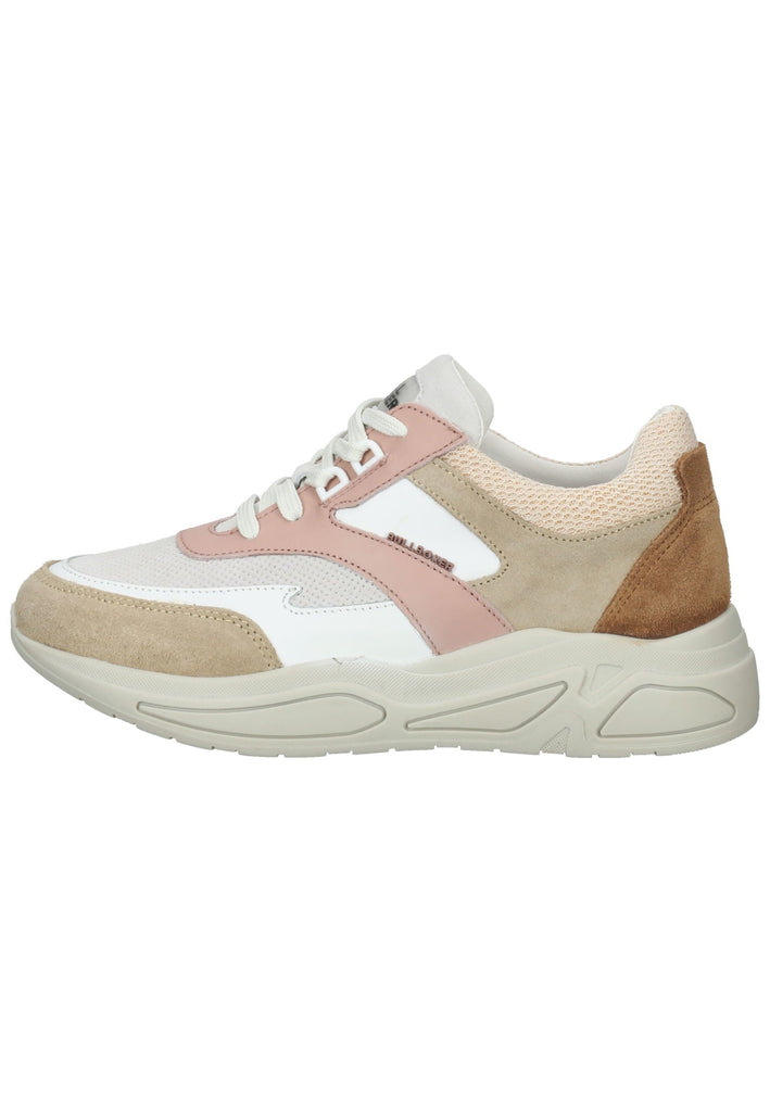 Bullboxer Sneaker Leder/Textil Beige/Rosa - surf4shoes