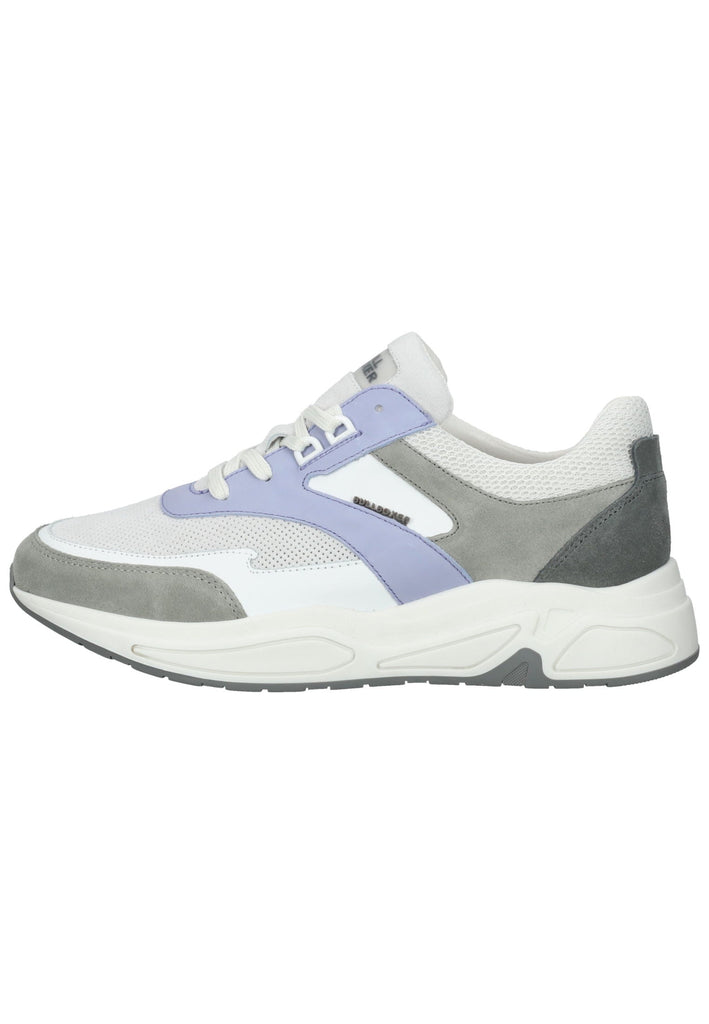 Bullboxer Sneaker Leder Grau/Hellblau - surf4shoes