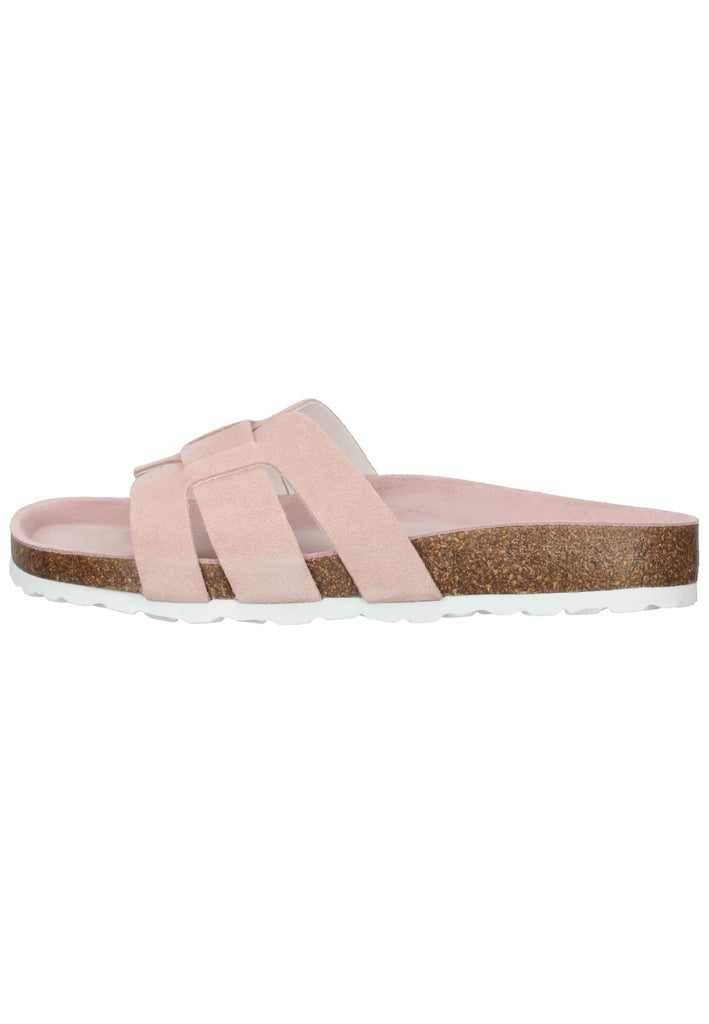 Bullboxer Pantoletten Leder Rosa - surf4shoes