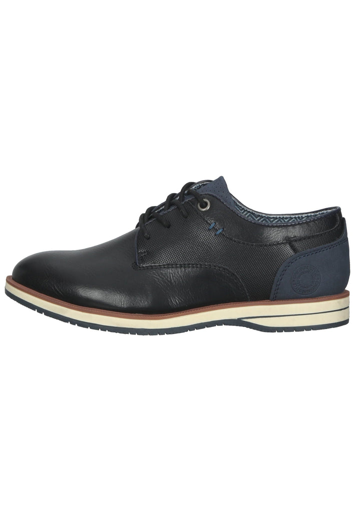 Bullboxer Halbschuhe Lederimitat Schwarz - surf4shoes