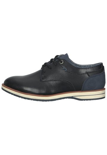 Bullboxer Halbschuhe Lederimitat Schwarz - surf4shoes