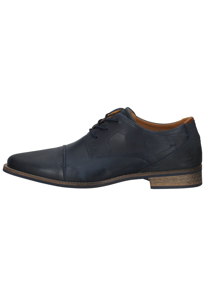 Bullboxer Businessschuhe Leder Navy - surf4shoes