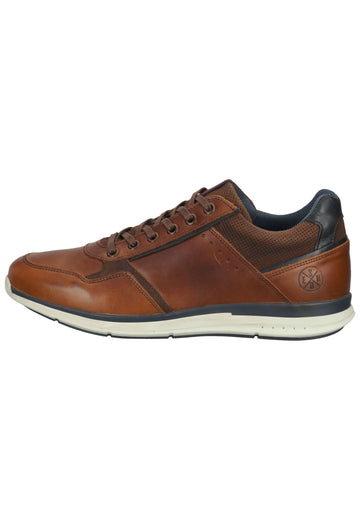 Bullboxer Halbschuhe Leder Cognac - surf4shoes