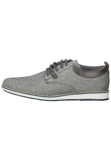 Bullboxer Halbschuhe Leder/Textil Grau - surf4shoes
