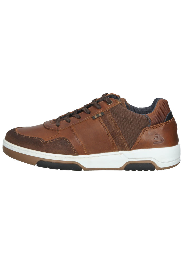 Bullboxer Sneaker Leder/Textil Cognac - surf4shoes
