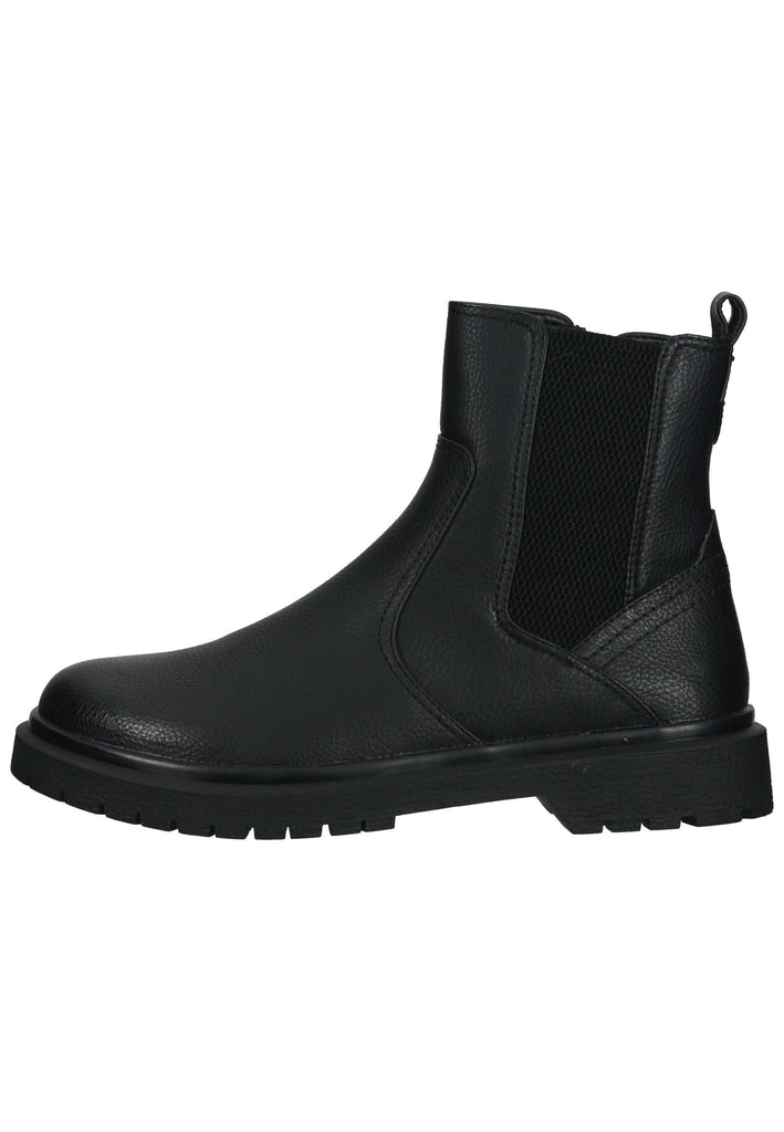 Bullboxer Stiefelette Lederimitat/Textil Schwarz - surf4shoes