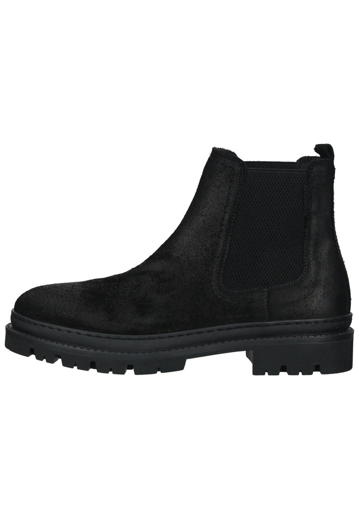 Bullboxer Stiefelette Leder/Textil Schwarz - surf4shoes