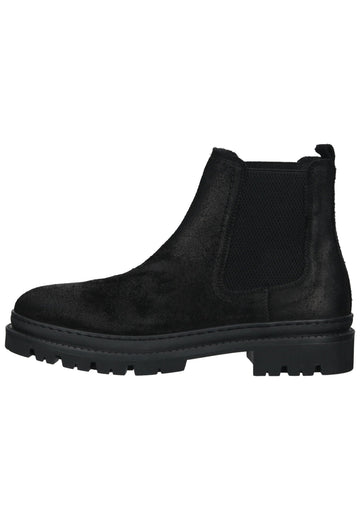 Bullboxer Stiefelette Leder/Textil Schwarz - surf4shoes