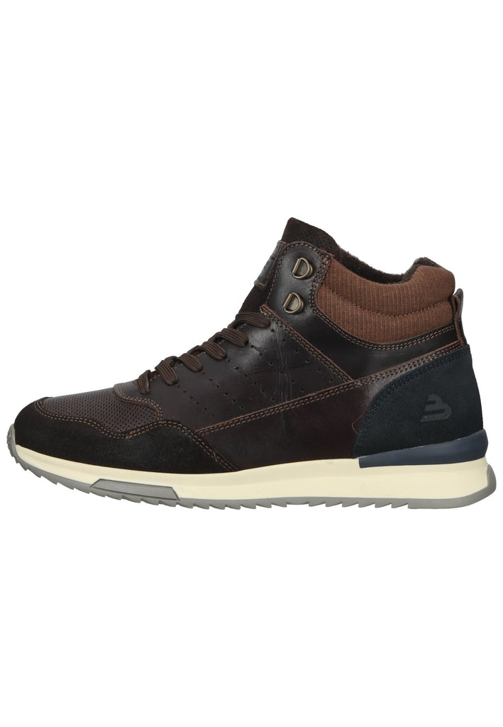 Bullboxer Sneaker Leder/Textil Braun Warmfutter - surf4shoes
