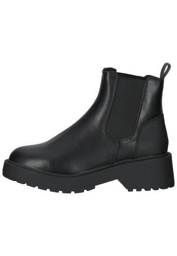 Bullboxer Stiefelette Lederimitat/Textil Schwarz - surf4shoes