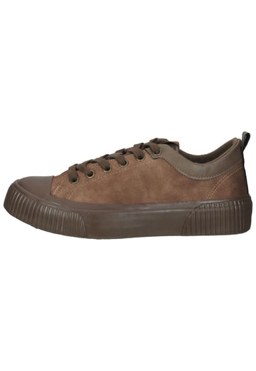 Bullboxer Sneaker Lederimitat Beige/Braun - surf4shoes