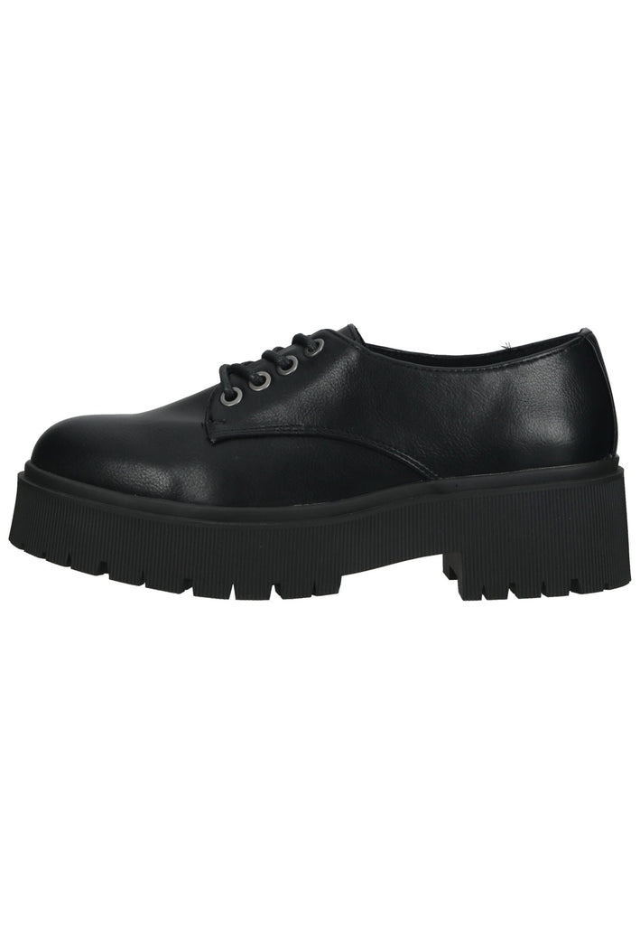 Bullboxer Halbschuhe Lederimitat Schwarz - surf4shoes