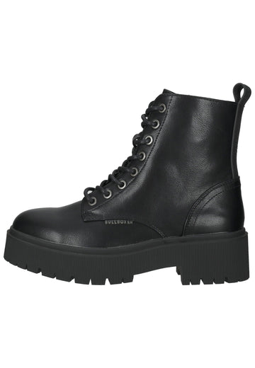 Bullboxer Stiefelette Lederimitat Schwarz - surf4shoes