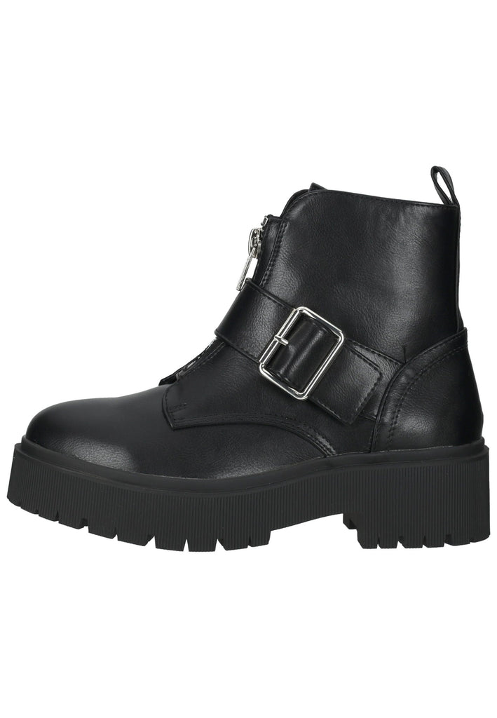 Bullboxer Stiefelette Lederimitat Schwarz - surf4shoes